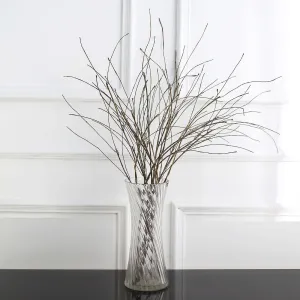 10 Pack 37" Tall Decorative Artificial Willow Tree Stem Branches, Lifelike DIY Bendable Faux Wooden Craft Decor Vase Filler