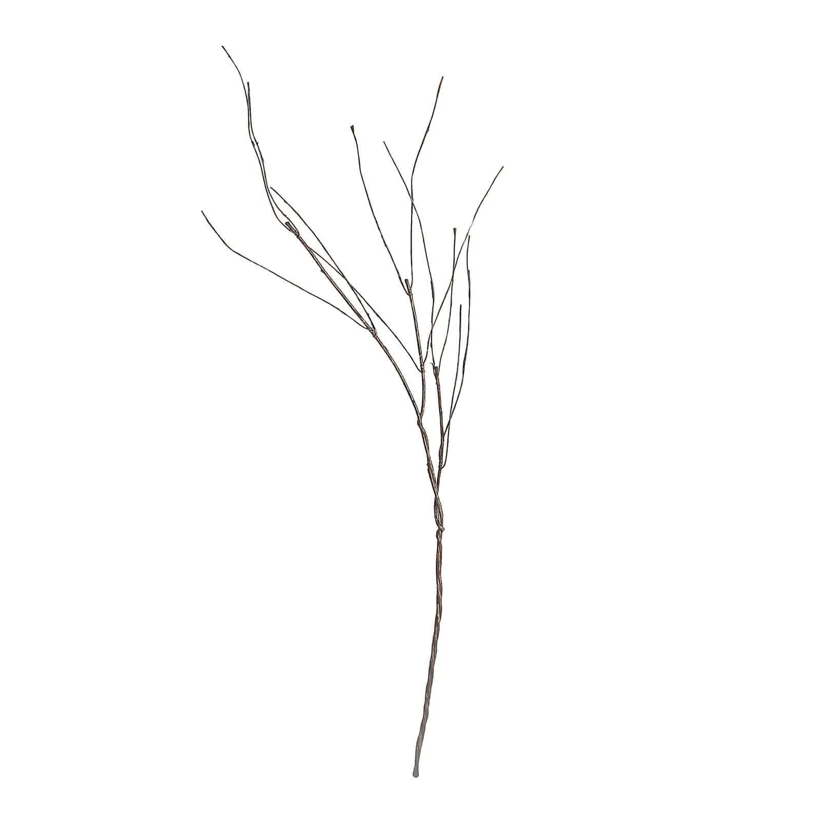 10 Pack 37" Tall Decorative Artificial Willow Tree Stem Branches, Lifelike DIY Bendable Faux Wooden Craft Decor Vase Filler