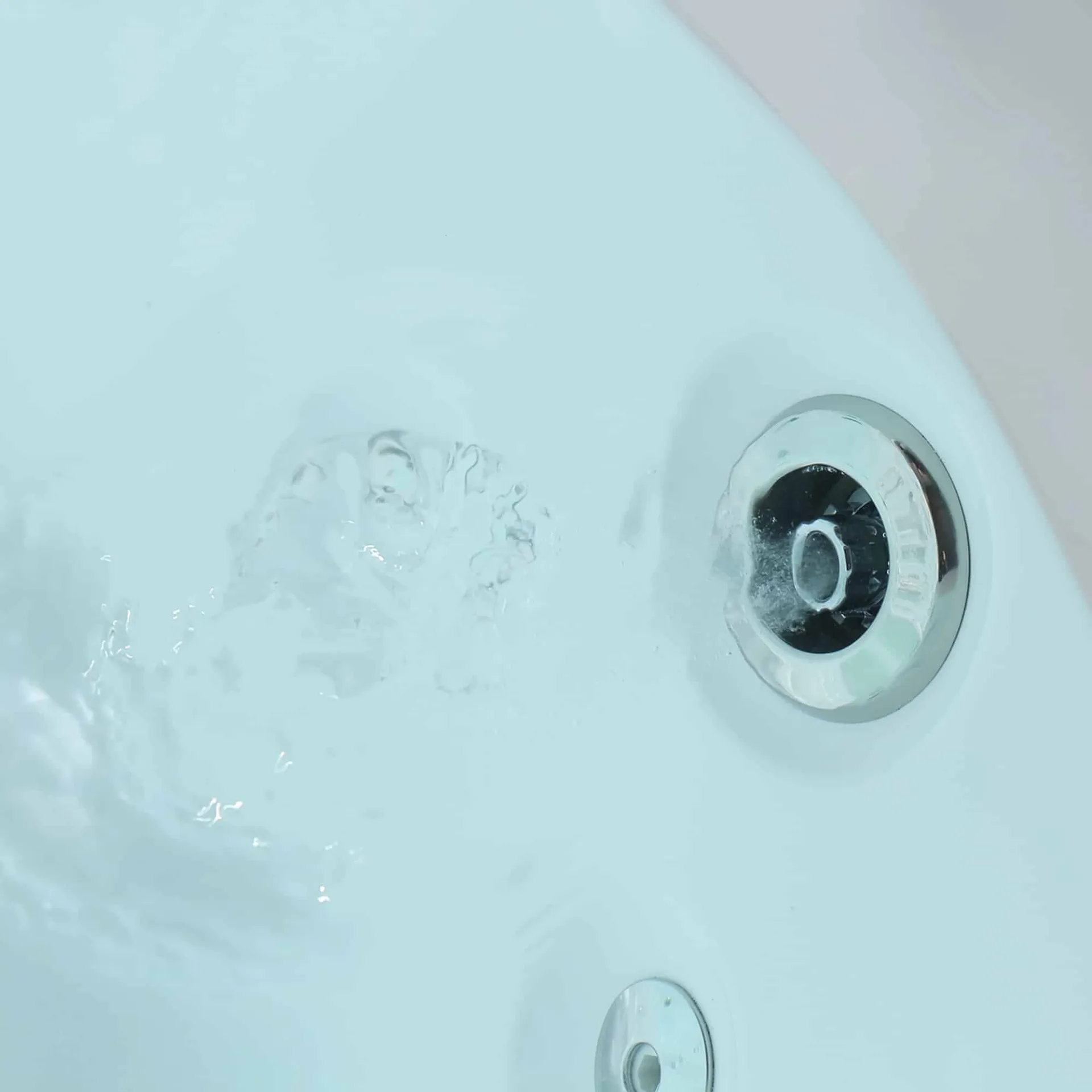 Alcove Whirlpool 2-Person Tub with Left Drain