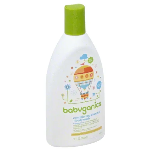 BabyGanics, Conditioning Shampoo   Body Wash, Fragrance Free, 12 fl oz (354 ml)