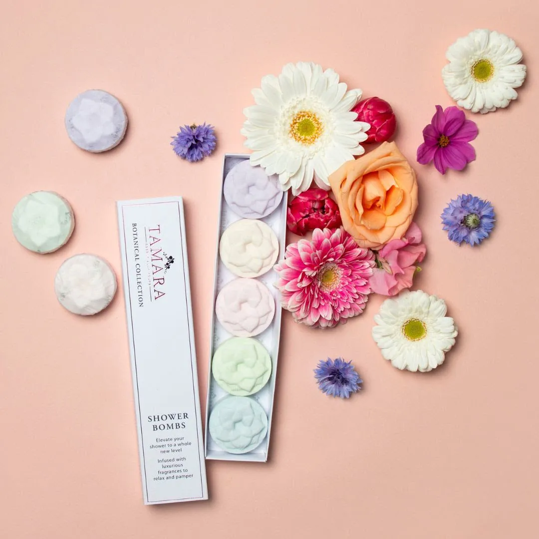 Botanical Shower Bombs - Box of 5