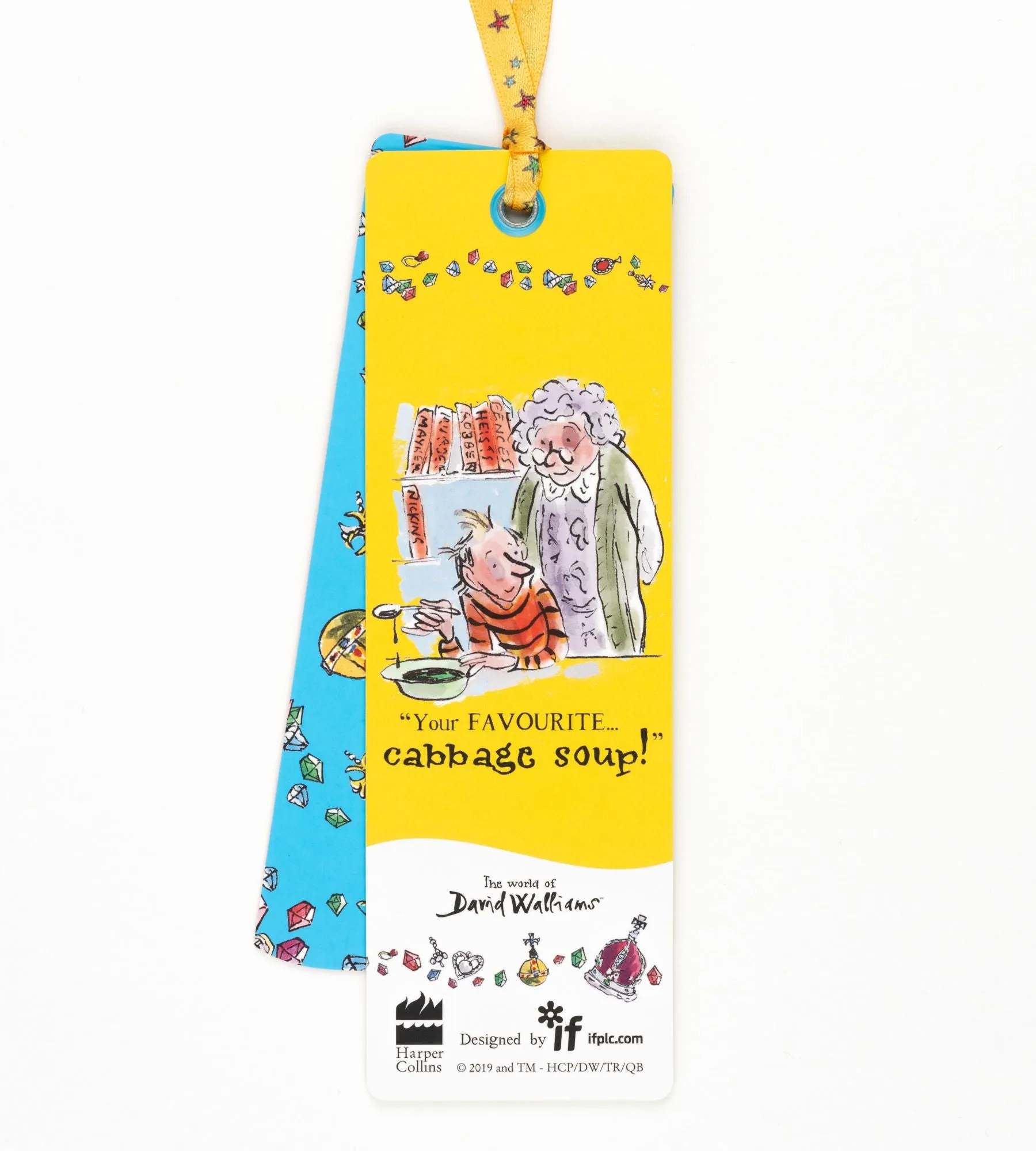 David Walliams bookmark 'Gangsta Granny'