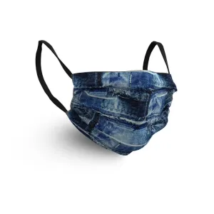 DESIGNER FACE MASK  DENIM