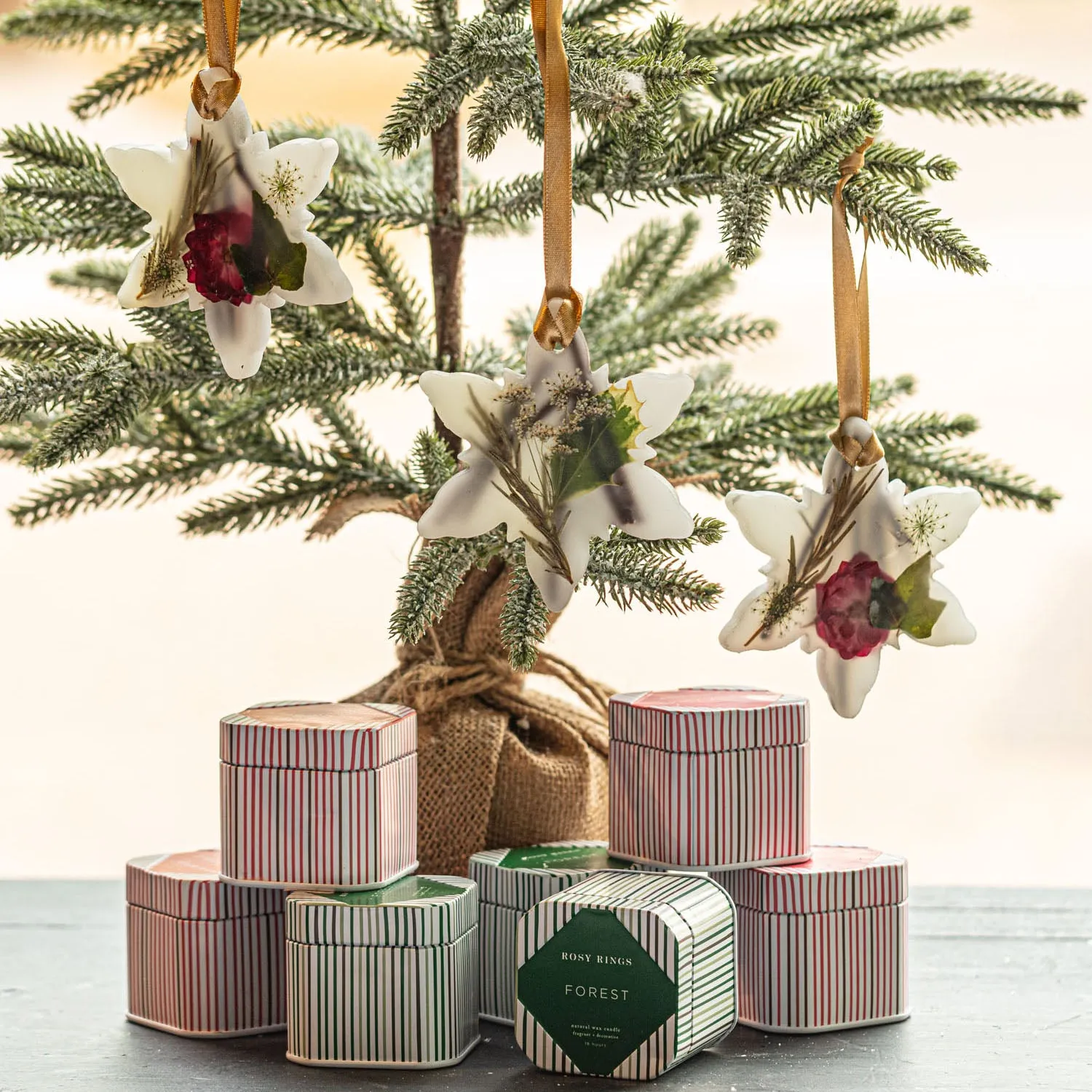 Forest Snowflake Botanical Sachet