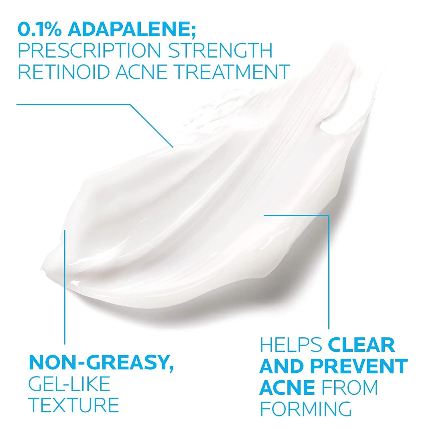 La Roche-Posay Effaclar Adapalene Gel 0.1% Topical Retinoid for Acne