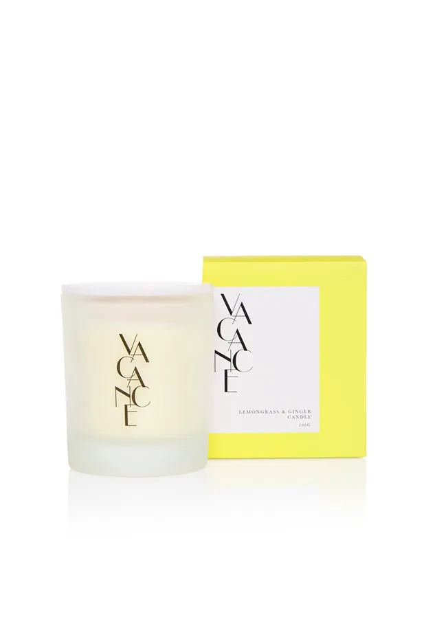 Lemongrass & Ginger Candle 200g - $20 with any purchase