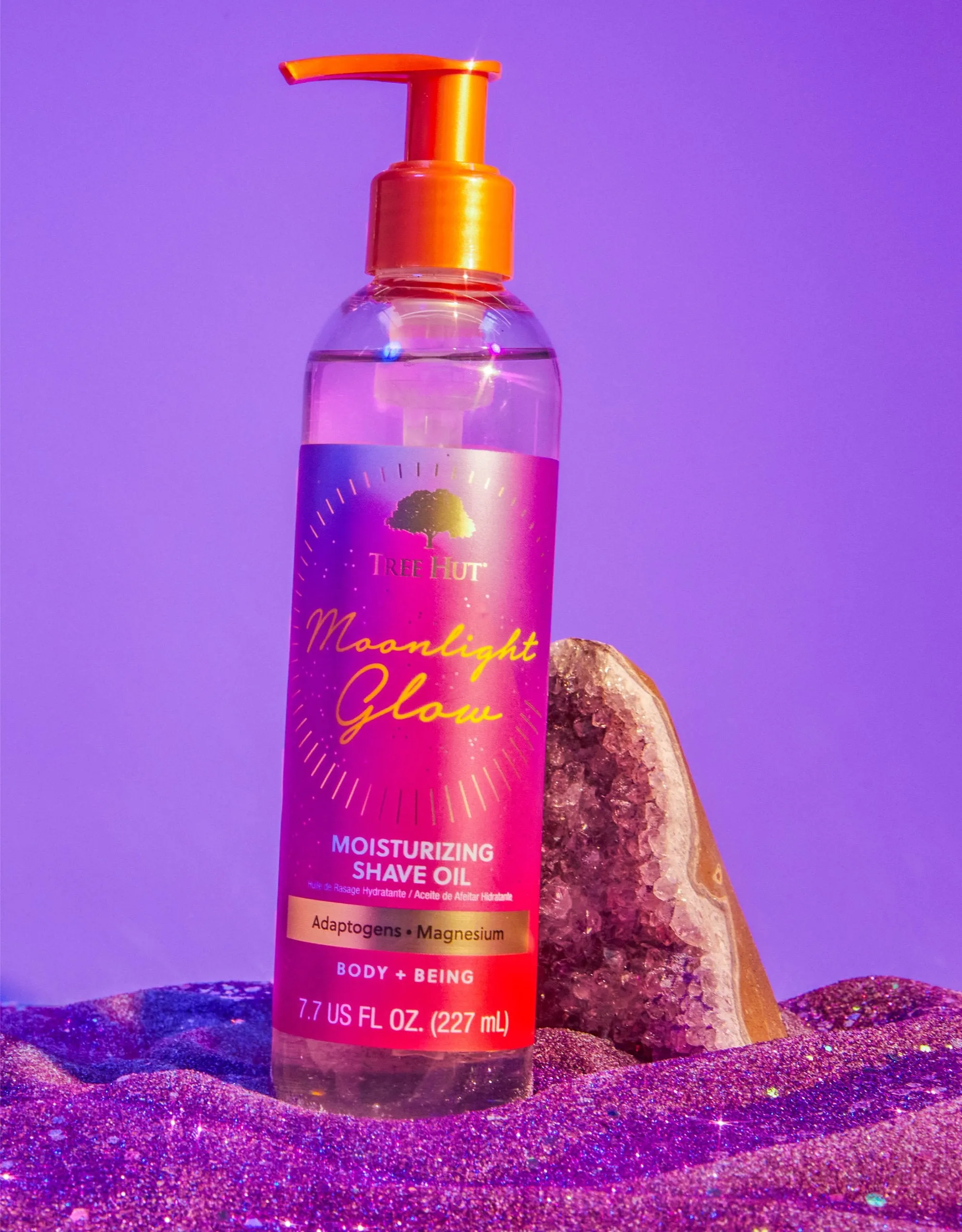moonlight glow moisturizing shave oil