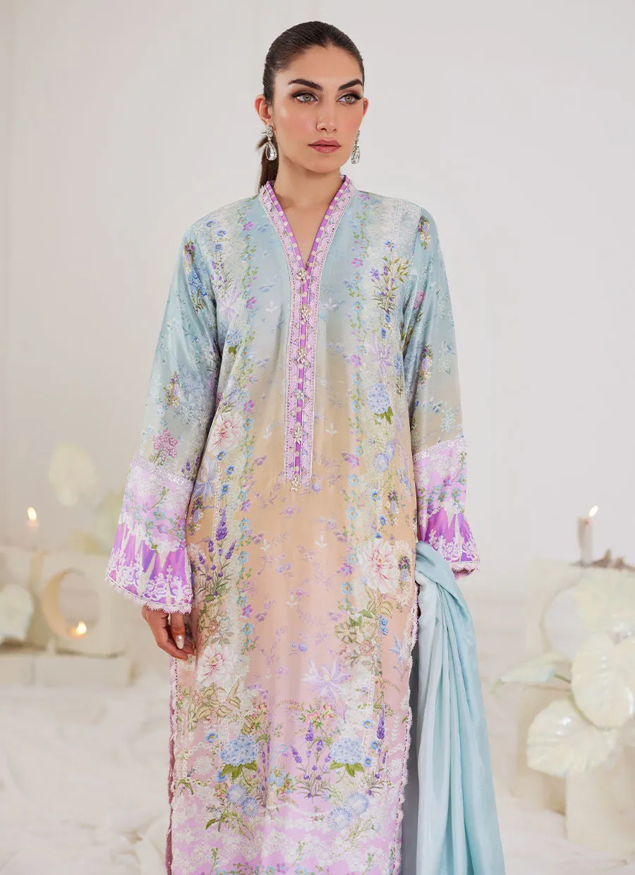 Tara Luxe Edit '24 - Teresa Ombre Shirt And Dupatta