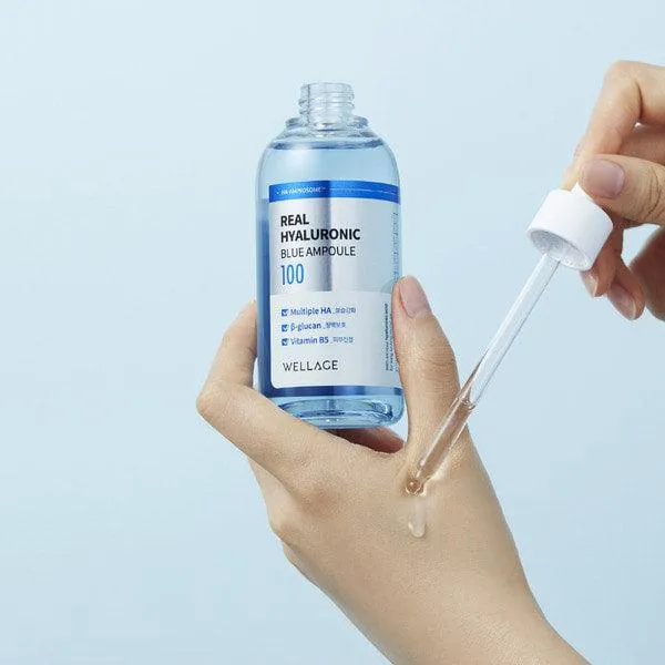 [WELLAGE] Real Hyaluronic Blue Ampoule 100 100ml