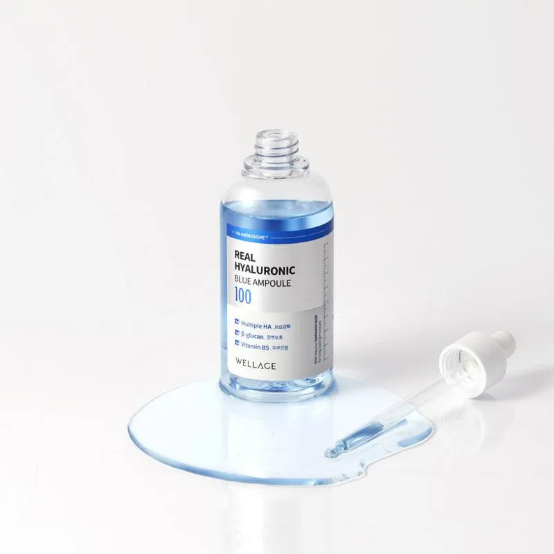 [WELLAGE] Real Hyaluronic Blue Ampoule 100 100ml